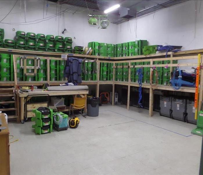 organized servpro warehouse